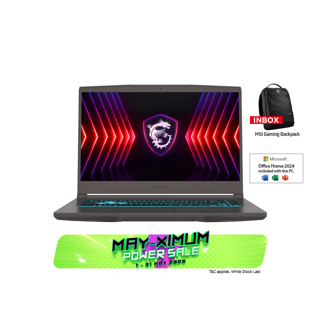 MSI Thin A15 B7VE 605 Gaming Laptop [NVIDIA® GeForce RTX™ 4050 Laptop GPU]