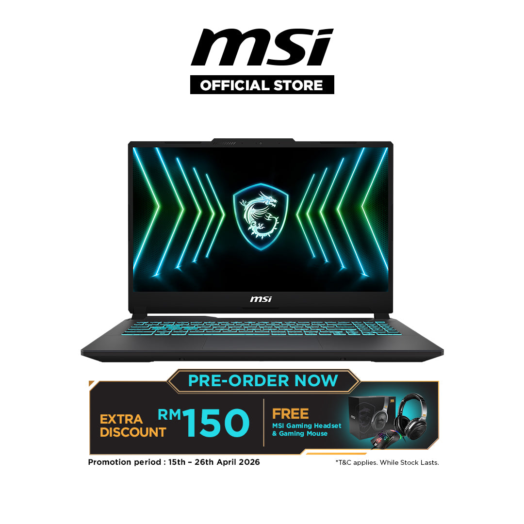 MSI Cyborg 15 Black Edition A13VE 2412 Gaming Laptop