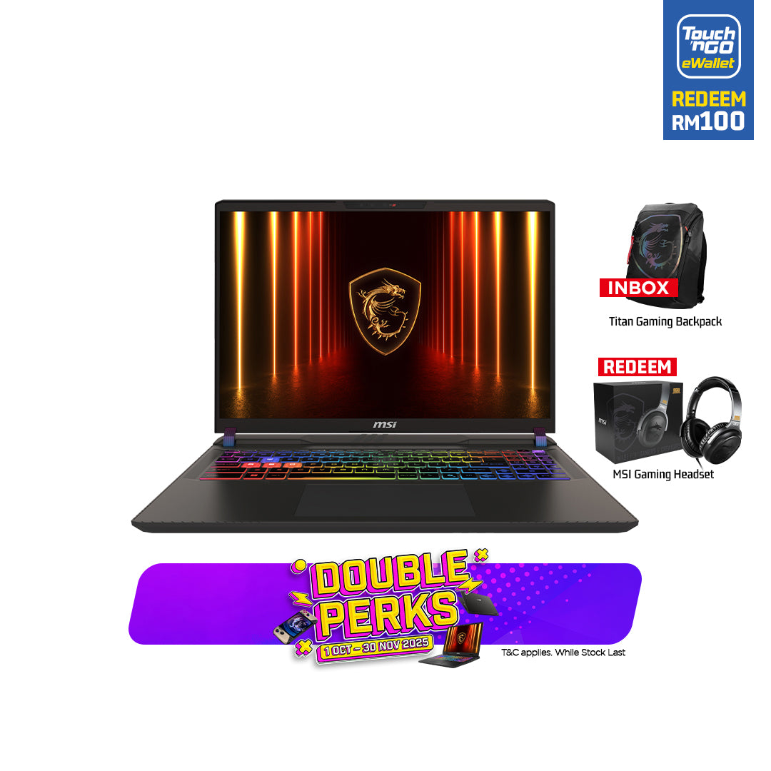 MSI Vector 16 HX AI A2XWIG 295 Gaming Laptop [NVIDIA® GeForce RTX