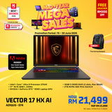 MSI Vector 17 HX AI A2XWJG 074 Gaming Laptop