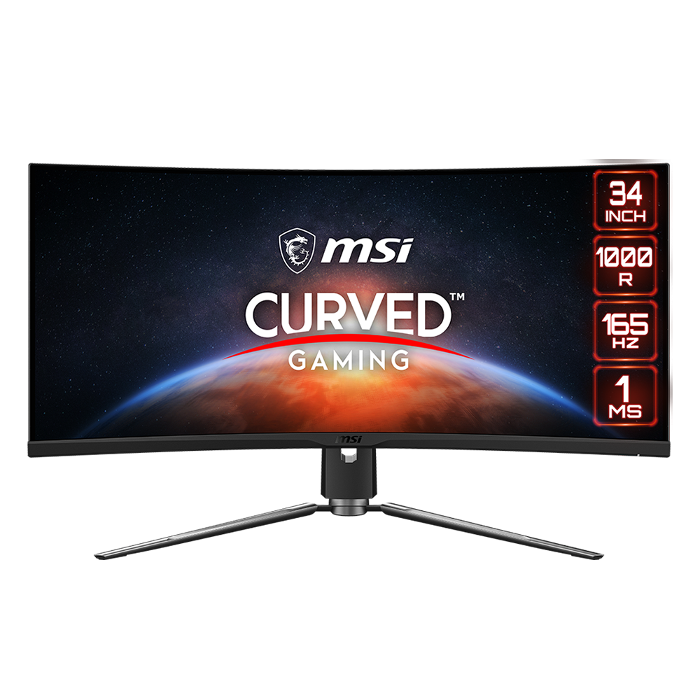 MSI MPG Artymis 343CQR 34 inch VA 165Hz Curved Gaming Monitors