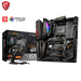 MSI MEG X570 ACE ATX Motherboard: AM4 socket, DDR4 4600MHz RAM x 4, PCIe 4.0 M.2 x 3, SATA x 6, PCIe 4.0 x16 x 3, USB 3.1 Type C, 3-year warranty.