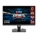 msi esports-gaming 27 inch monitor with 2560x1440, Rapid-IPS, 165Hz, 1ms GTG, 300nits, NVIDIA G-Sync compatible, power button.