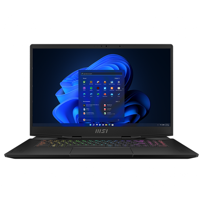 Windows 11 Home, RTX 3070 Ti 8GB, 17.3 inch UHD 120Hz, i9-12900H, 2TB SSD, 32GB RAM, RGB KB, Wi-Fi 6E, 99.9Whr, 2 Year Warranty.