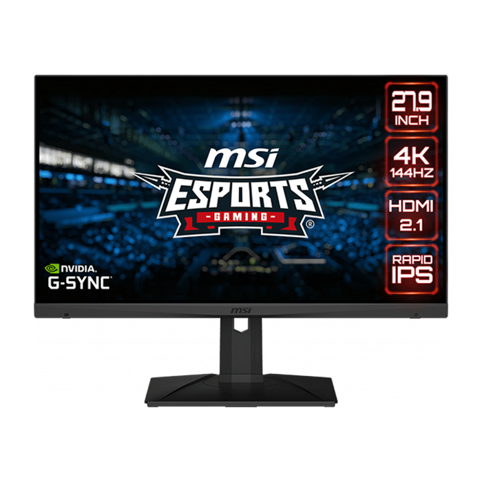 MSI Optix MAG281URF 27.9 inch Gaming Monitor: 3840x2160, 144Hz IPS, 1ms GTG, 400nits